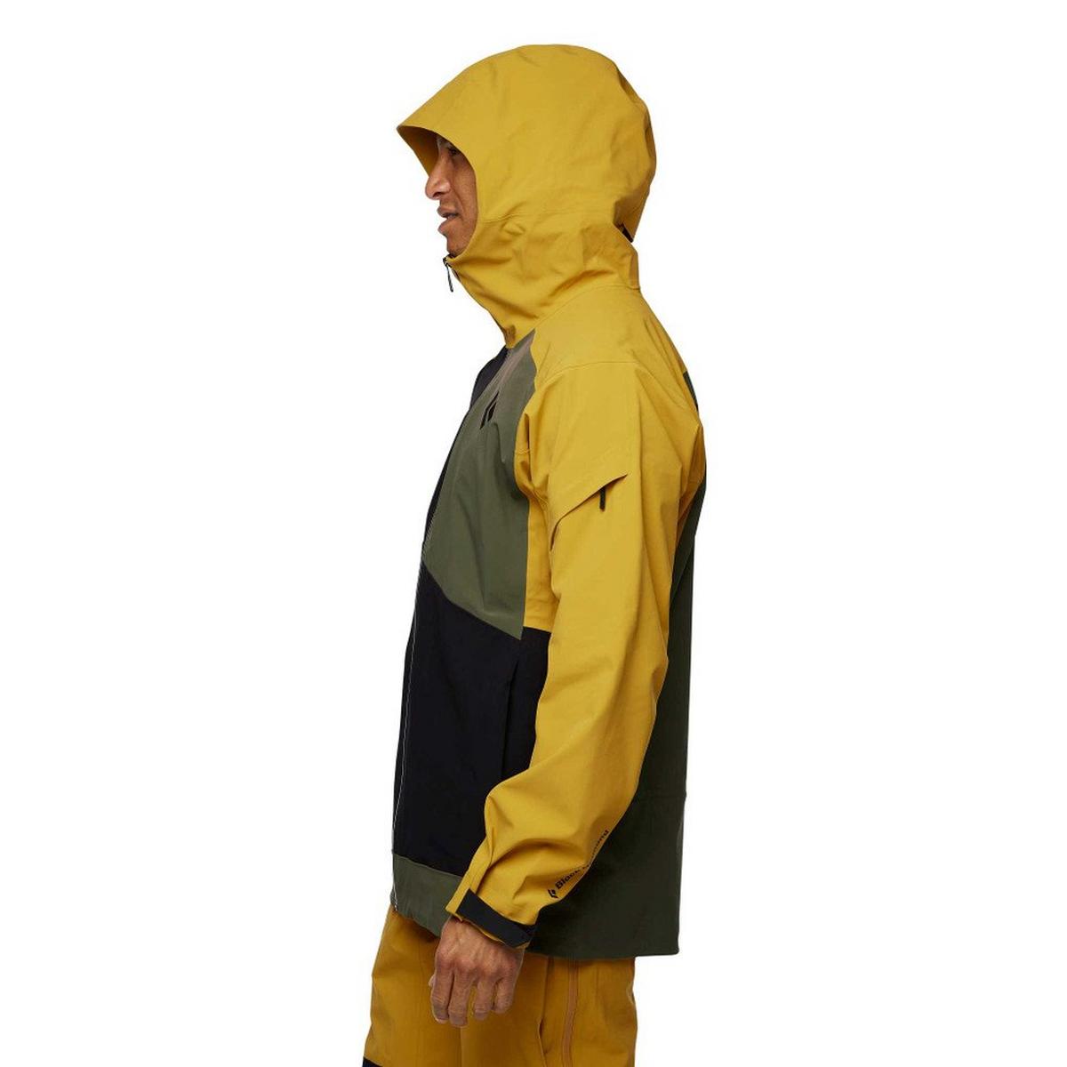 Black Diamond Equipment Men's Recon Stretch Ski Shell Jacket - Yellow