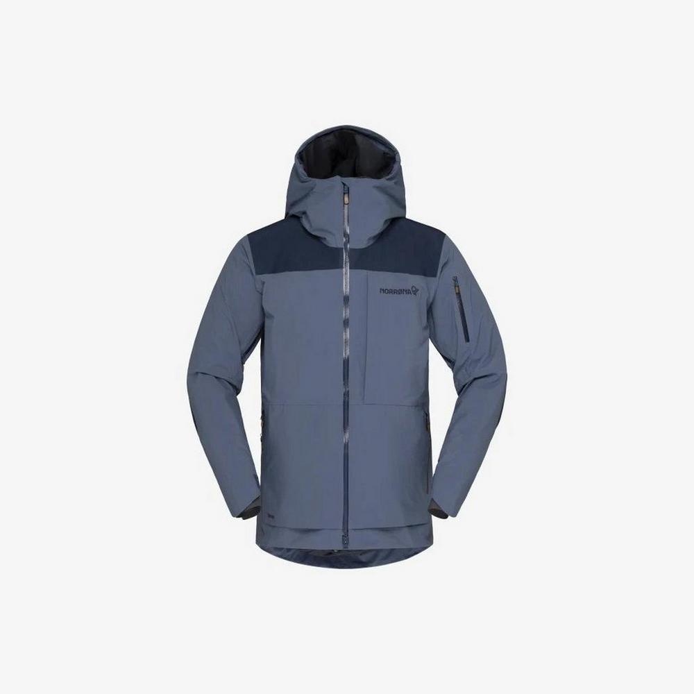 Norrona Men's Tamok GORE-TEX Ski Jacket - Vintage Indigo Blue