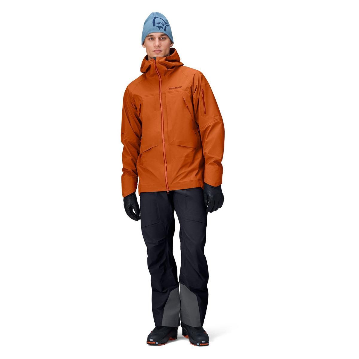 Orange gore tex jacket on sale