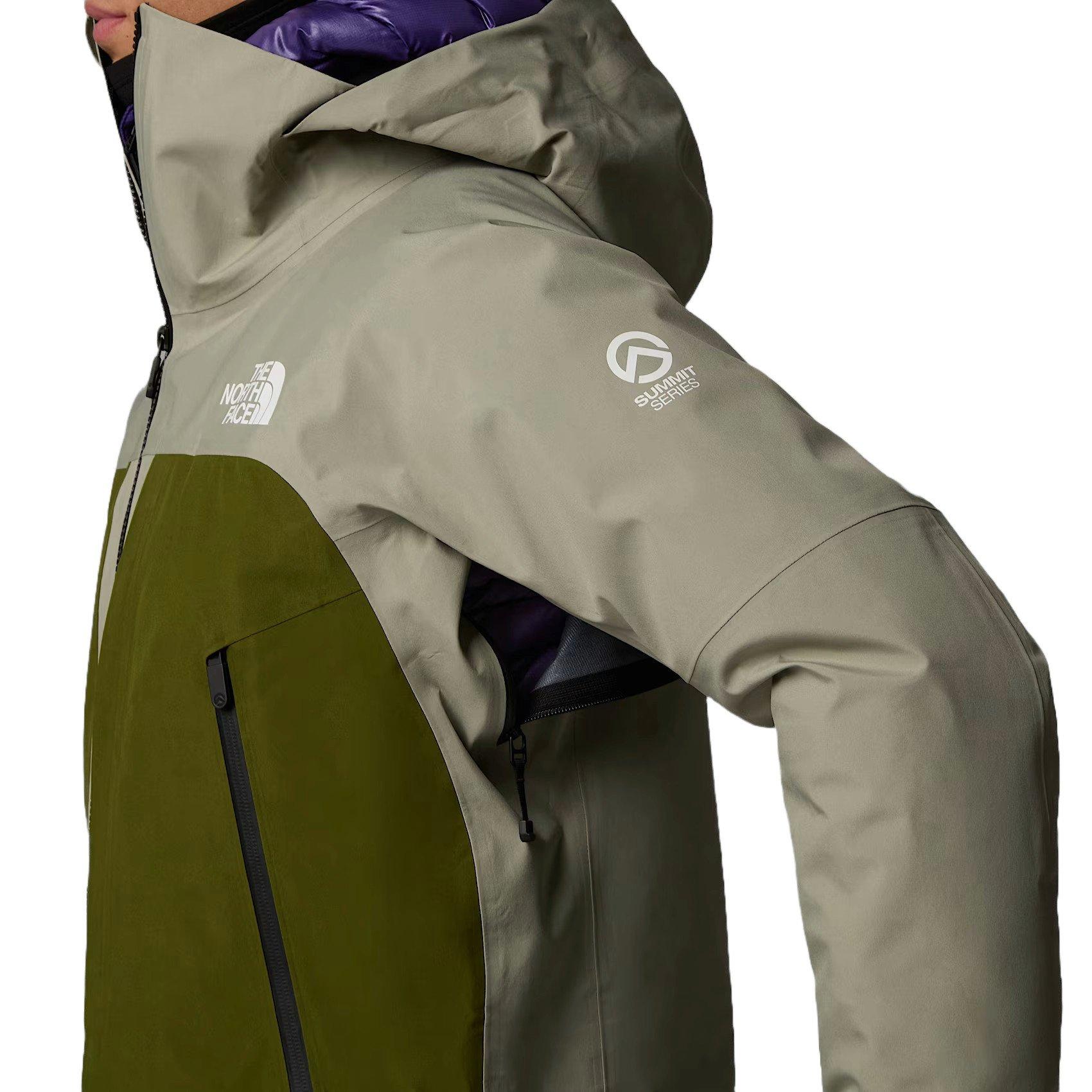 美品◎ THE NORTH FACE Zip Up Vest GORE-TEX THE NORTH FACE-M DAWN TURN HYBRID VENTRIX VEST ASPHALT GREY