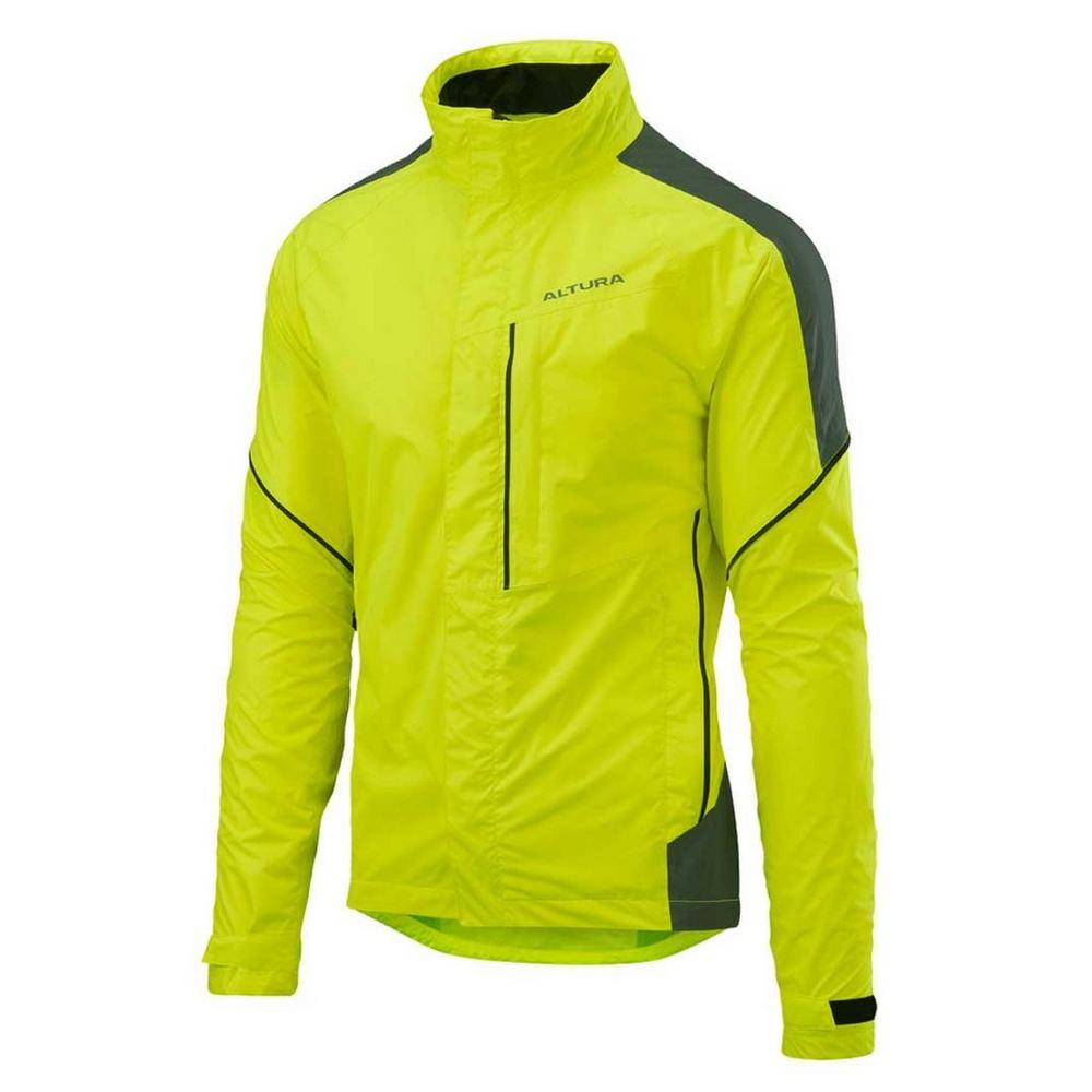 Altura Men s Nightvision Twilight Waterproof Jacket Hi Vis Yellow