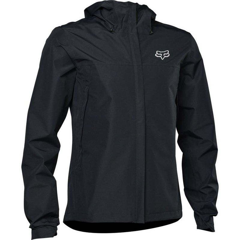Men s Fox Ranger 2.5 Water Jacket Black MTB Jackets Tiso UK