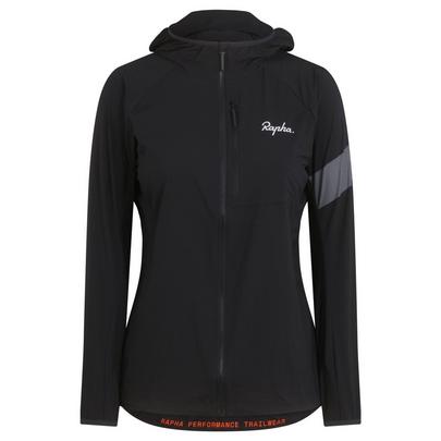 Rapha Women's Trail Lightweight Jacket - Black / Light Grey