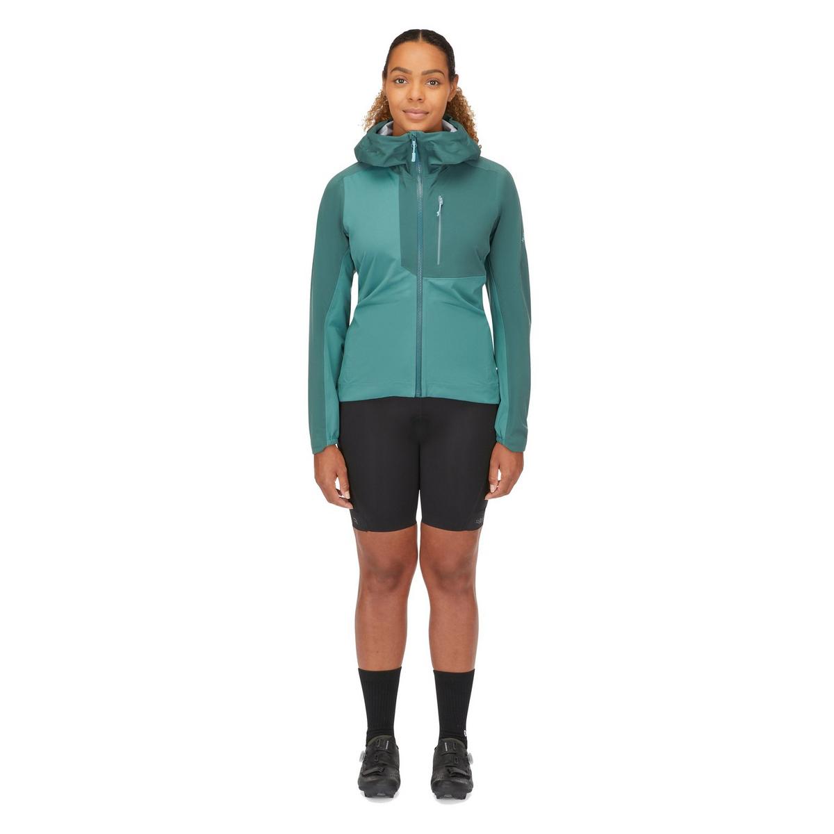 Rab Cinder Women's Kinetic Waterproof Jacket - Green