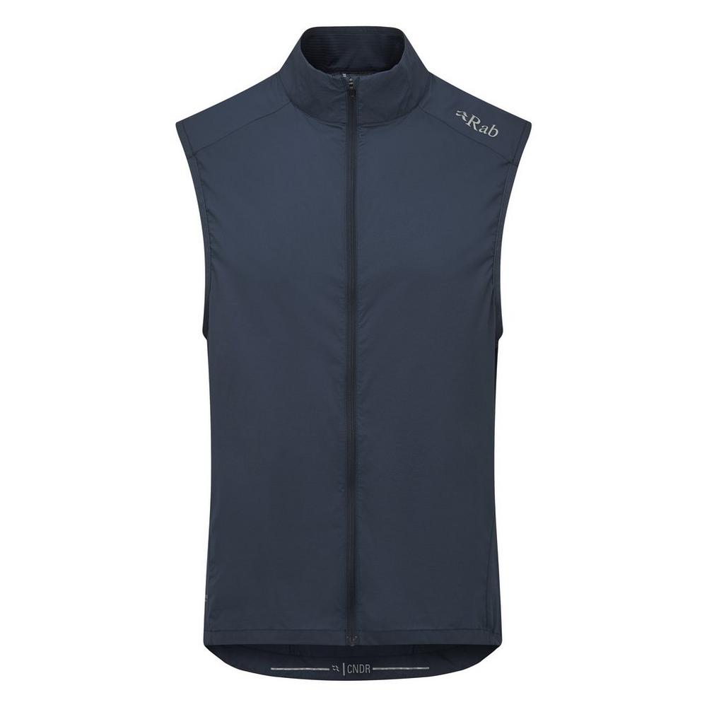 Rab Cinder Men's Windveil Vest - Navy