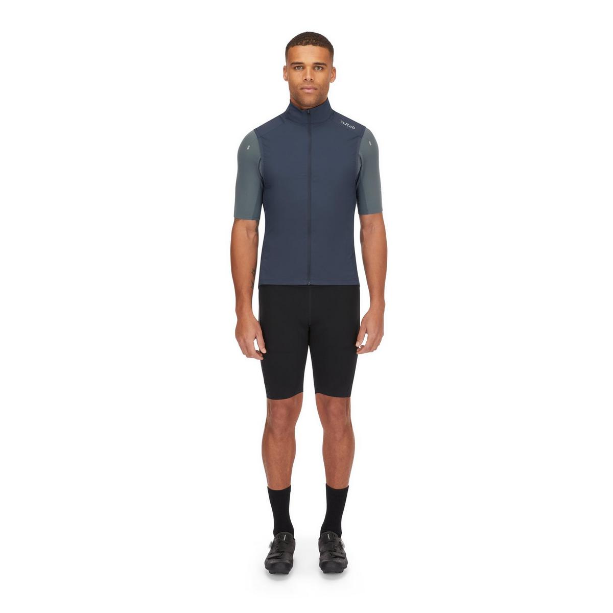 Rab Cinder Men's Windveil Vest - Navy