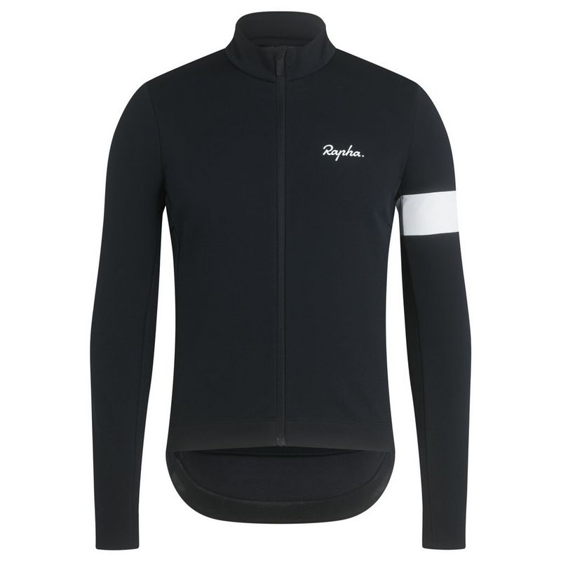 Rapha Men's Core Winter Jacket Black Cycling Tiso UK