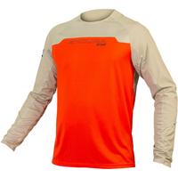  Men's MT500 Burner Long Sleeve Jersey - Paprika