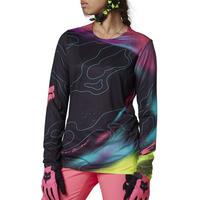  Women's Flexair Lunar L/S Jersey - Black / Pink