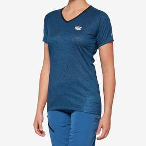 Women's Airmatic Short Sleeve Jersey - Slate / Blue