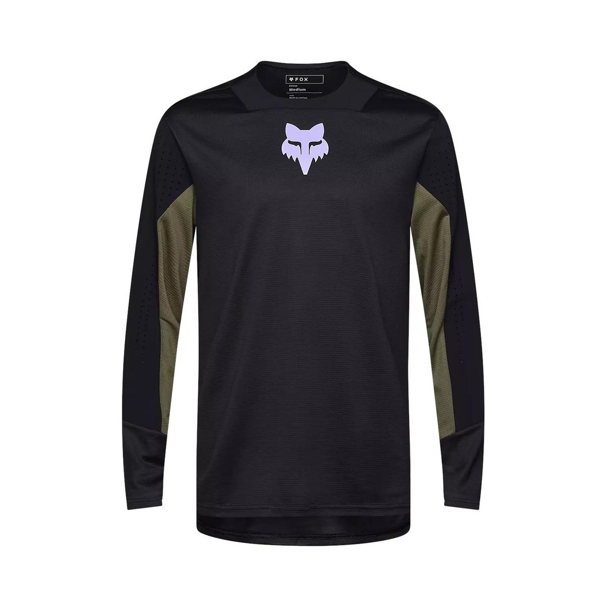 Fox Men's Defend Park Long-Sleeve Jersey - Black