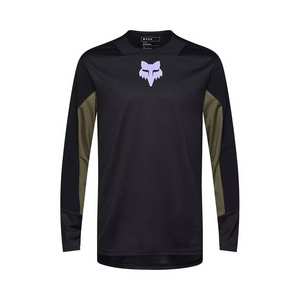 Men's Defend Park Long-Sleeve Jersey - Black