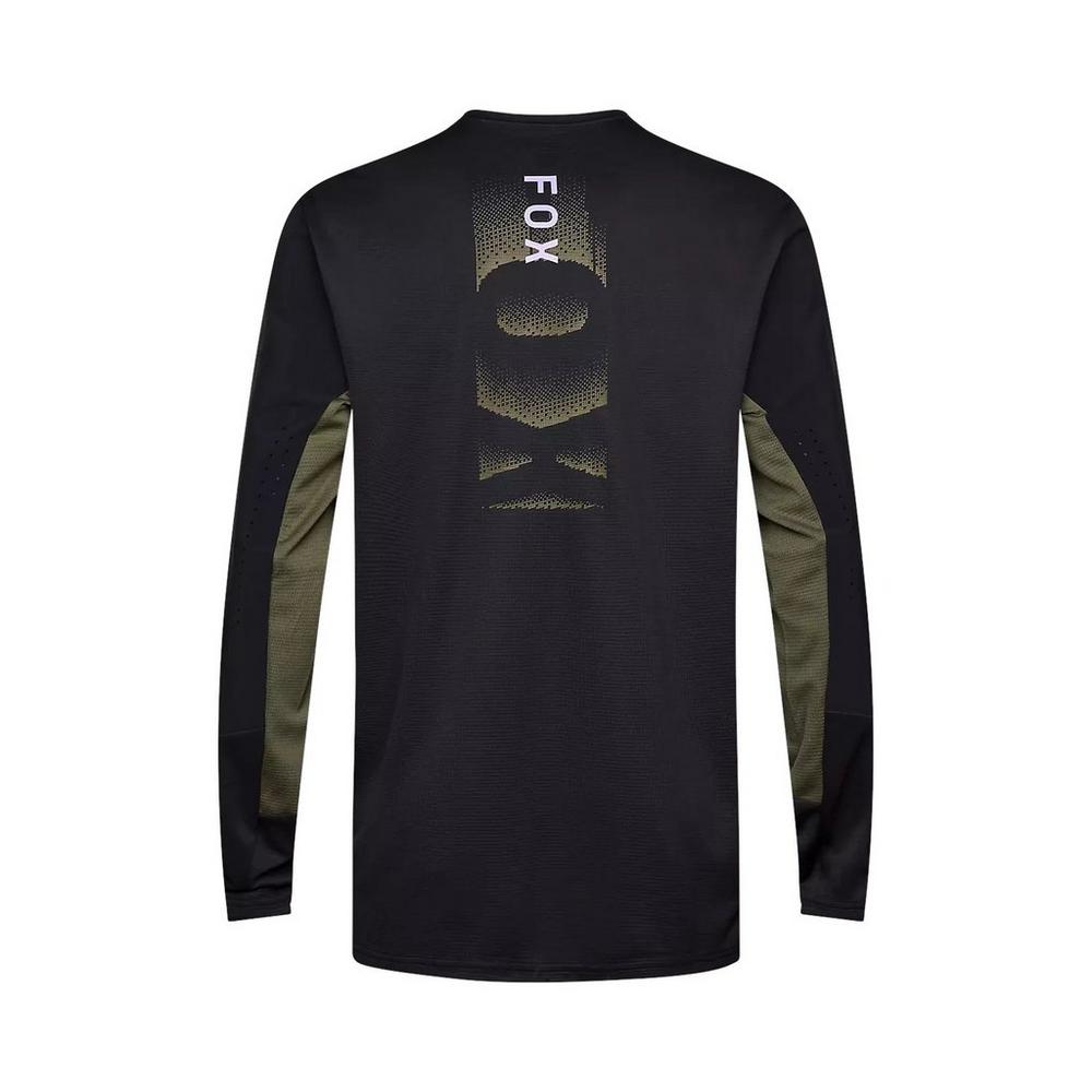 Fox Men's Defend Park Long-Sleeve Jersey - Black