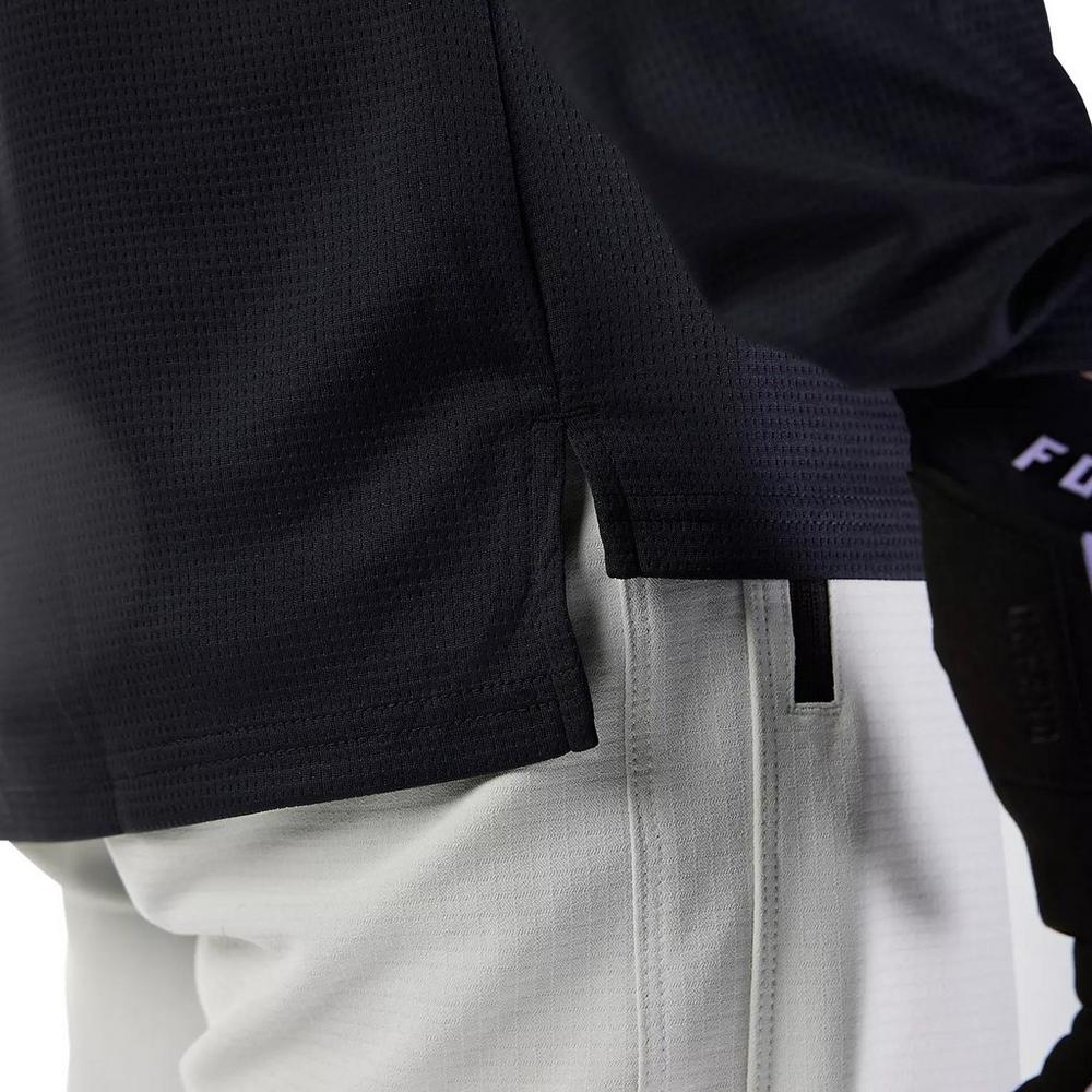 Fox Men's Defend Park Long-Sleeve Jersey - Black