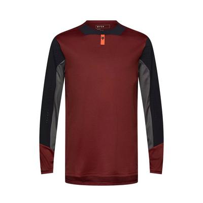 Fox Men's Defend Long-Sleeve Jersey - Red