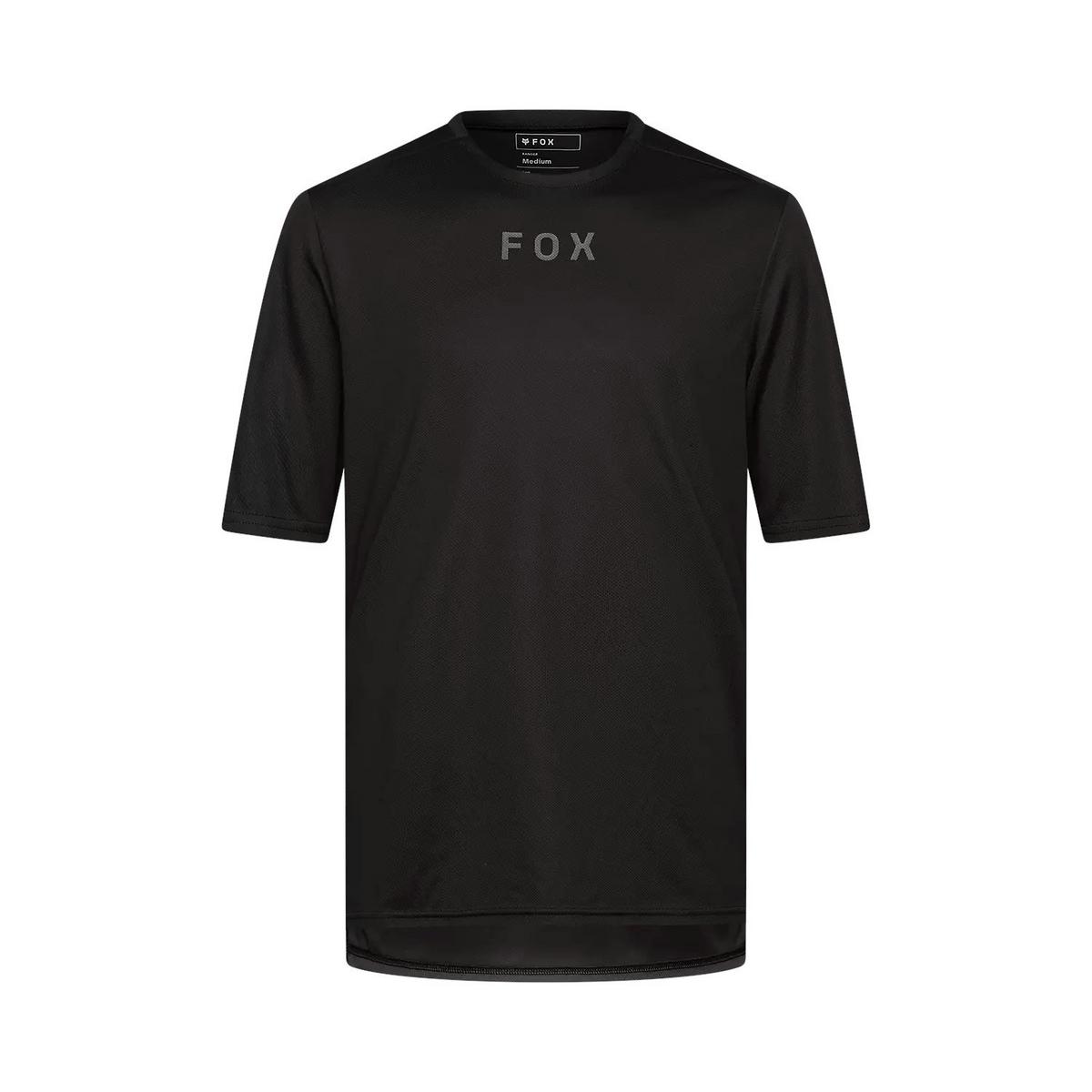 Fox Men's Ranger Wordmark Short-Sleeve Jersey - Black