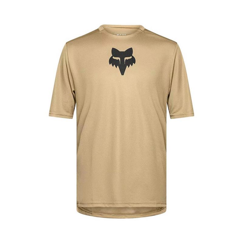 Men's Ranger Fox Head Short-Sleeve Jersey - Brown