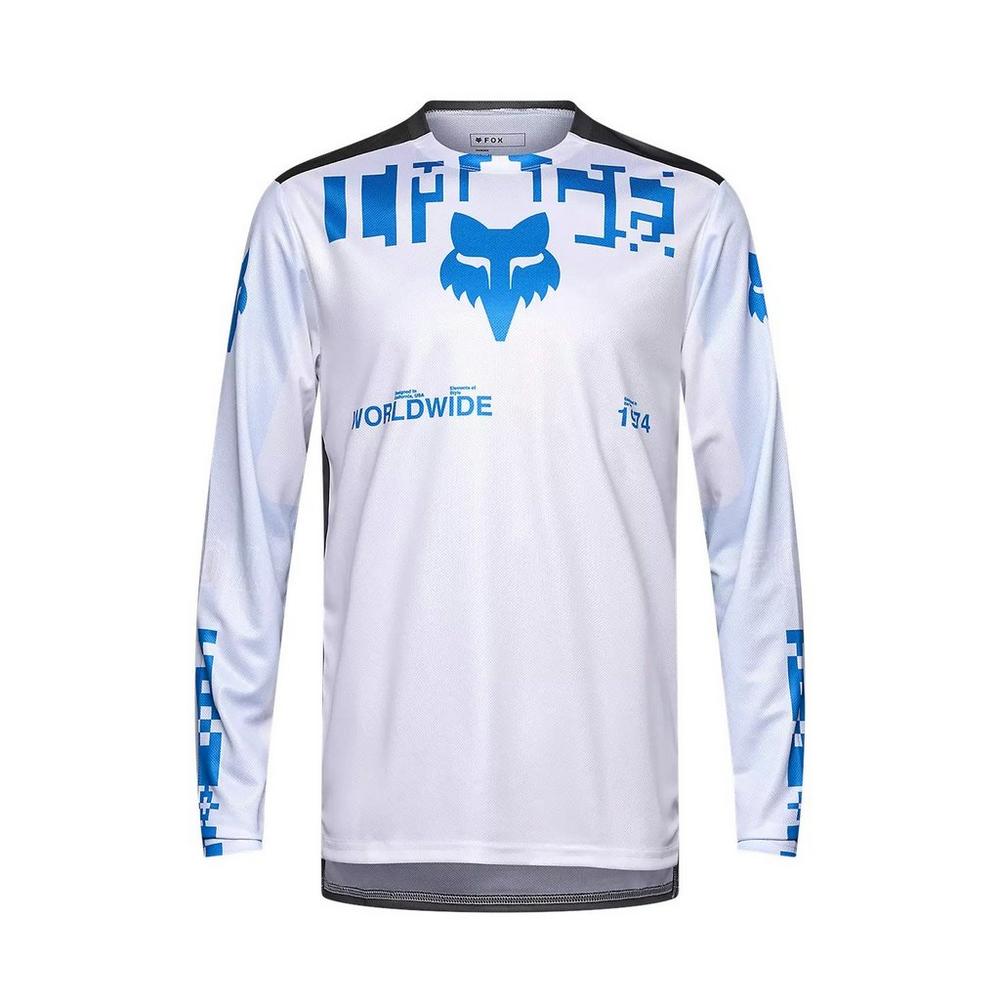 Fox Men's Ranger Digi Image Long-Sleeve Jersey - White