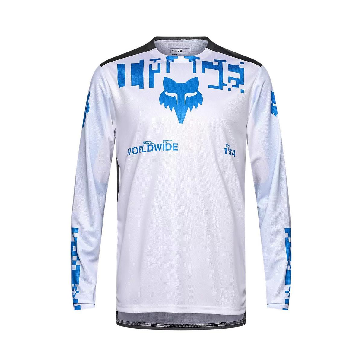 Fox Men's Ranger Digi Image Long-Sleeve Jersey - White