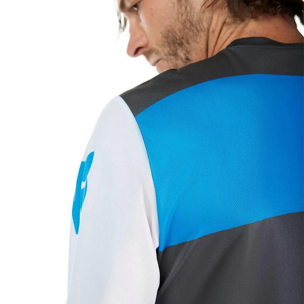 Fox Men's Ranger Digi Image Long-Sleeve Jersey - White