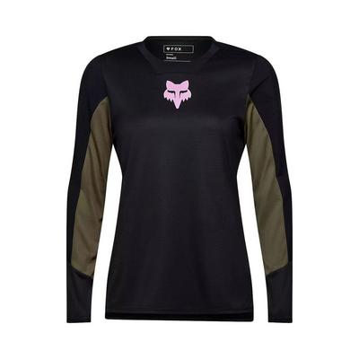 Fox Women's Defend Park Long-Sleeve Jersey - Black