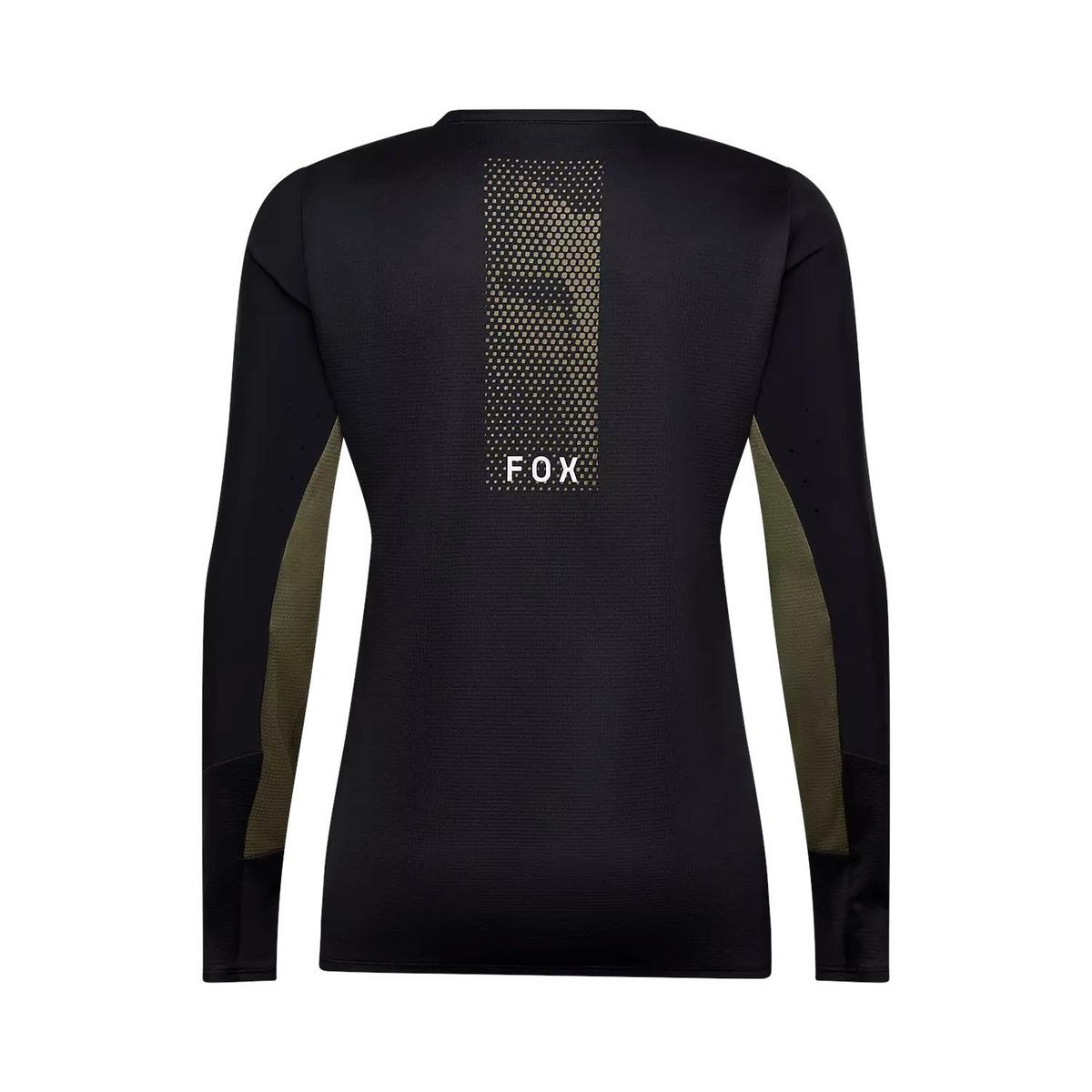 Fox Women's Defend Park Long-Sleeve Jersey - Black