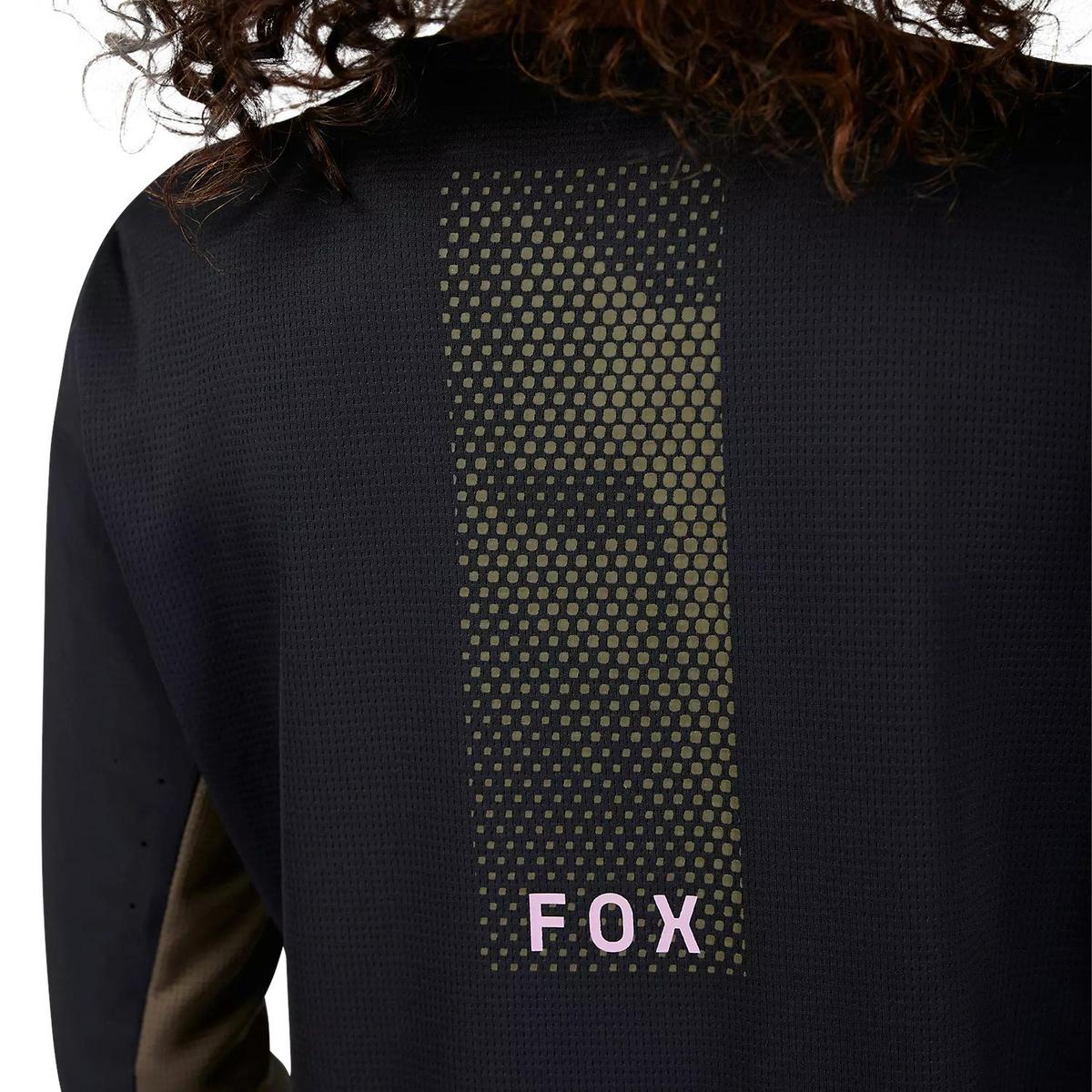 Fox Women's Defend Park Long-Sleeve Jersey - Black