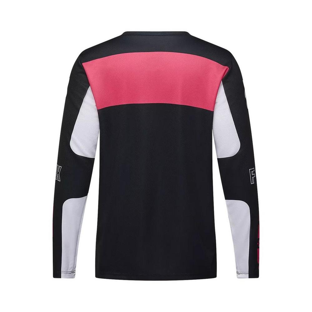 Fox Kids' Ranger Digi Image Long-Sleeve Jersey - Black
