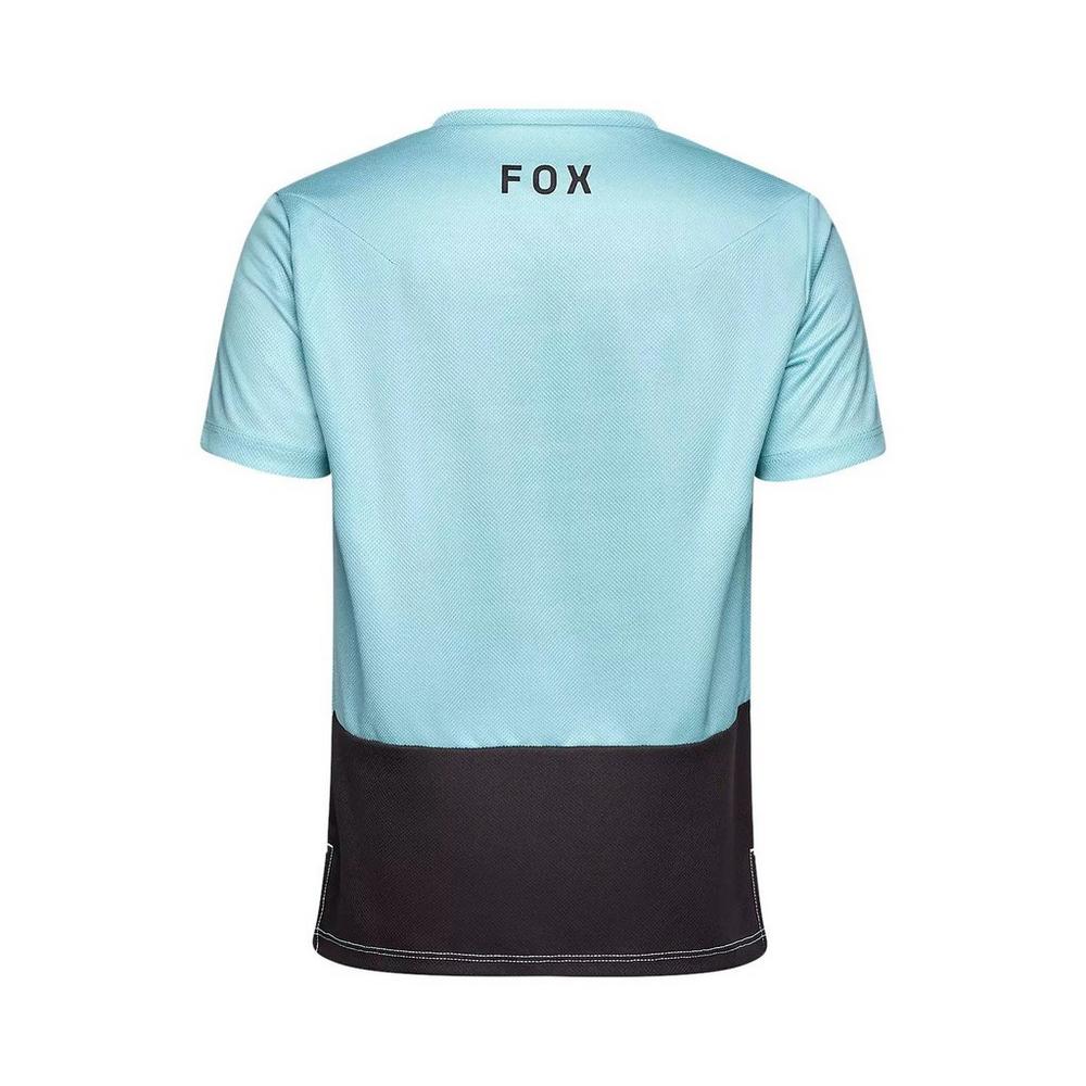 Fox Kids' Ranger Fox Head Short-Sleeve Jersey - Blue
