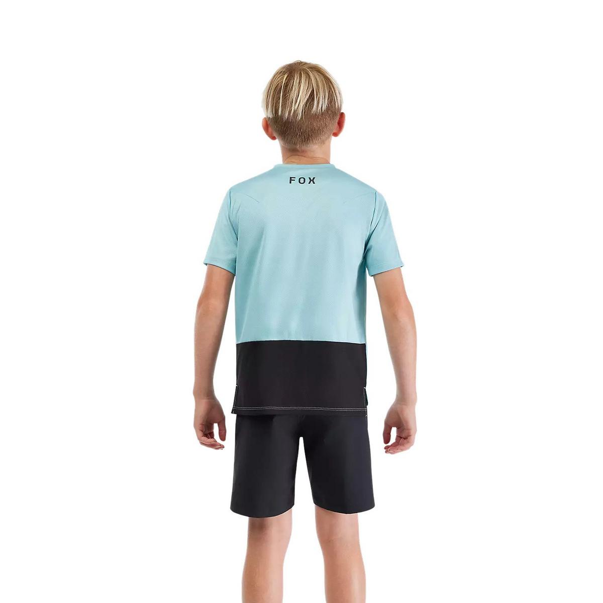 Fox Kids' Ranger Fox Head Short-Sleeve Jersey - Blue