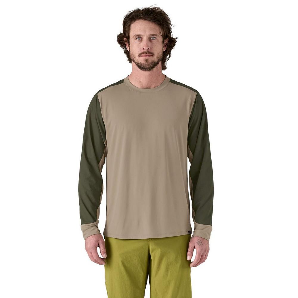 Patagonia Men's Dirt Craft Long-Sleeve Jersey - Grey