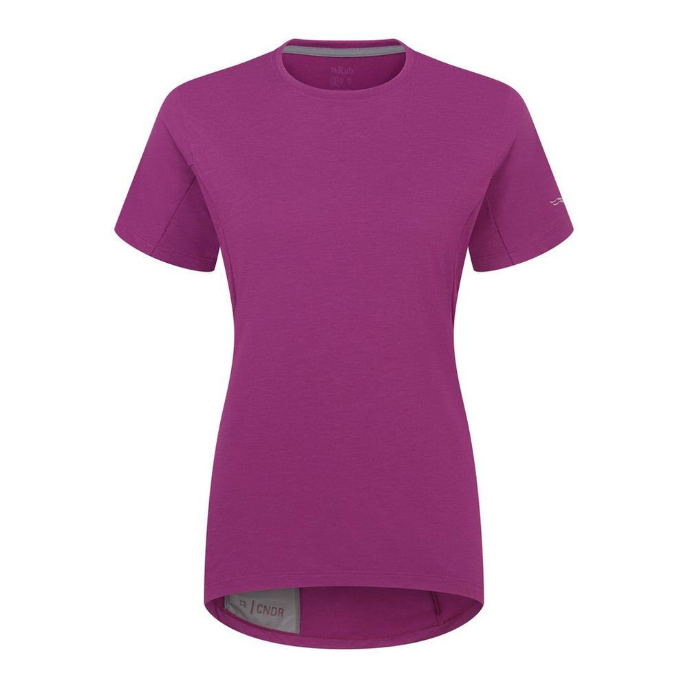 Rab Women's Crimp T-Shirt - Purple