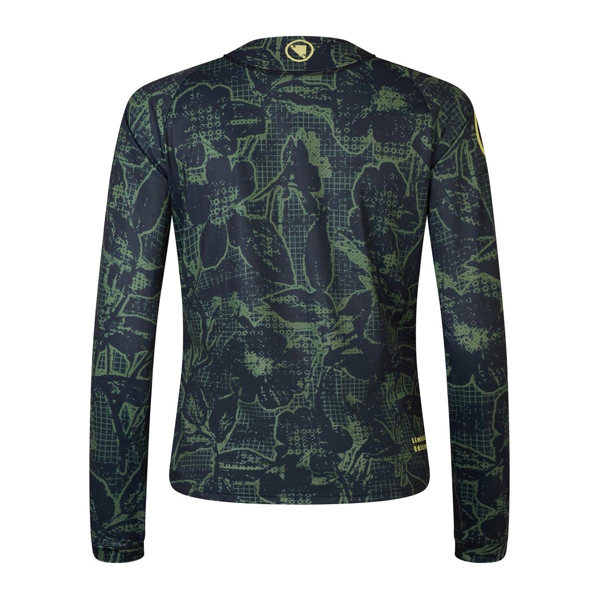 Endura Women's Floral Limited Edition Long-Sleeve T-Shirt - Black