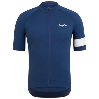 Rapha Men's Core Short Sleeve Jersey- Navy Marl