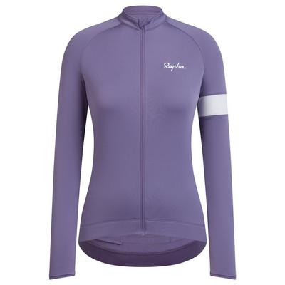 Rapha Women's Core Long-Sleeve Jersey - Purple