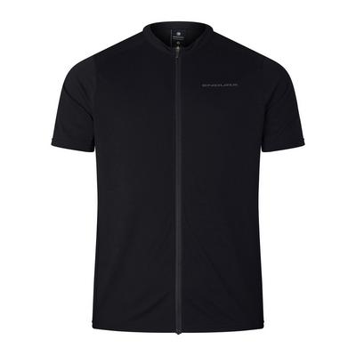 Endura Men's Loop Short-Sleeve Zipped Jersey - Black