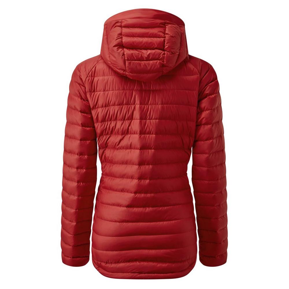 Red on sale rab coat