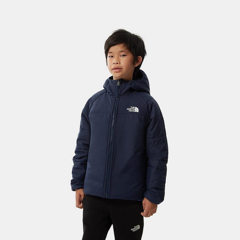 The North Face Kids Reversible Perrito Jacket - Blue