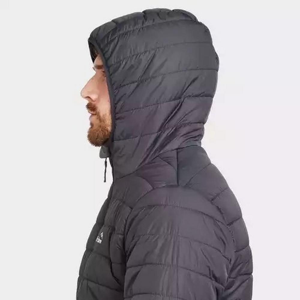 Men's Hooded Storm Hybrid Padded Jacket in Eclipse Navy