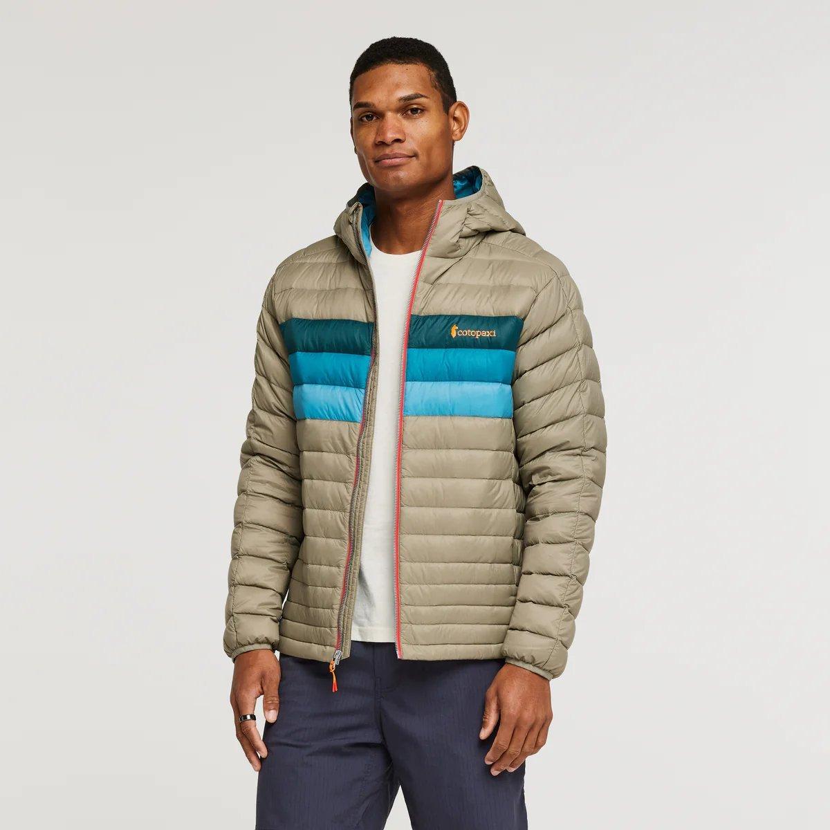 Cotopaxi Men's Fuego Down Hooded Jacket - Grey