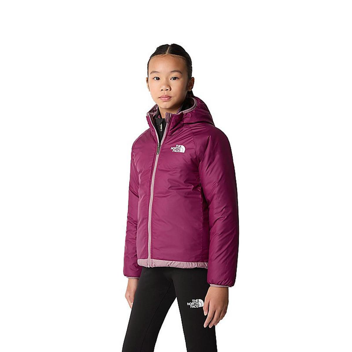 Black The North Face Girls' Perrito Reversible Jacket Junior