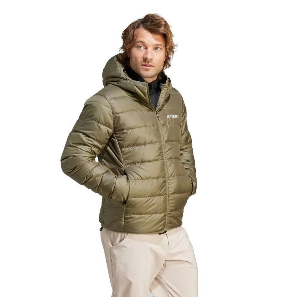 adidas TERREX スキージャケット ベージュ/ブラウン Adidas Terrex Men's Multi Light Down Jacket - Green | George Fisher