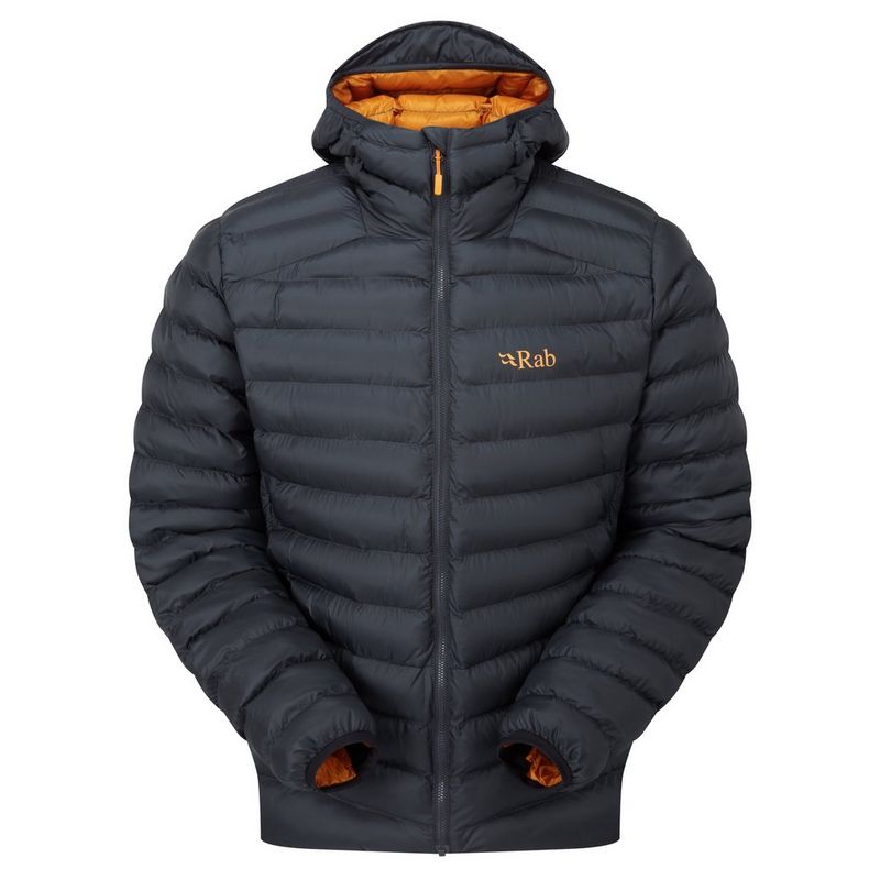 Mens grey rab jacket online