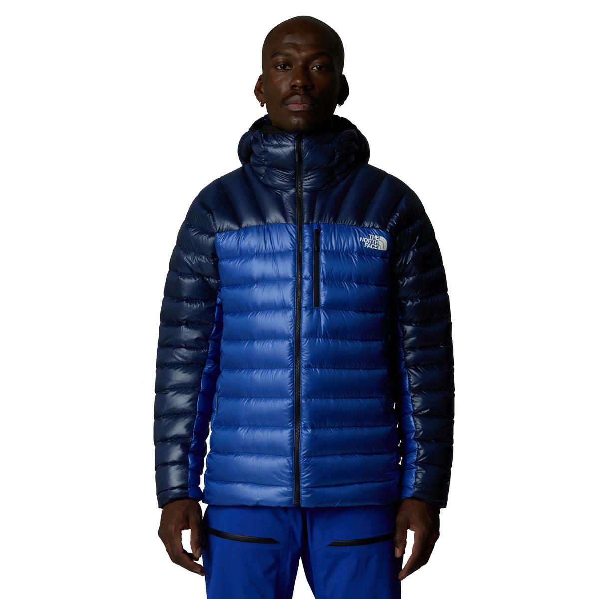 The North Face Men's Summit Breithorn Hooded Down Jacket - Blue