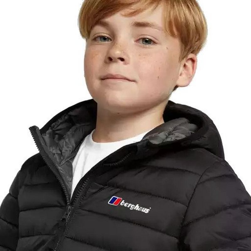 Berghaus Kids Kirkhale Baffle Jacket Black Tiso