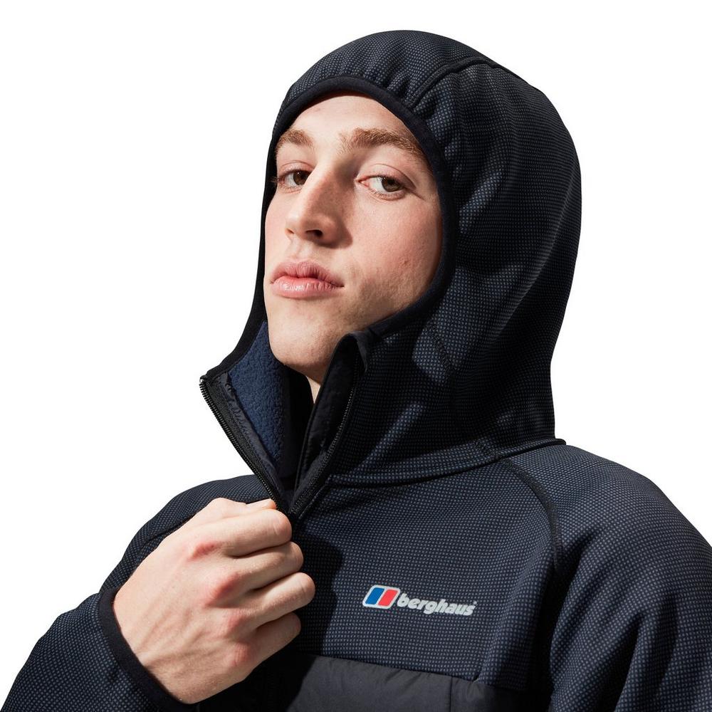 Berghaus pravitale 2025 black hybrid jacket