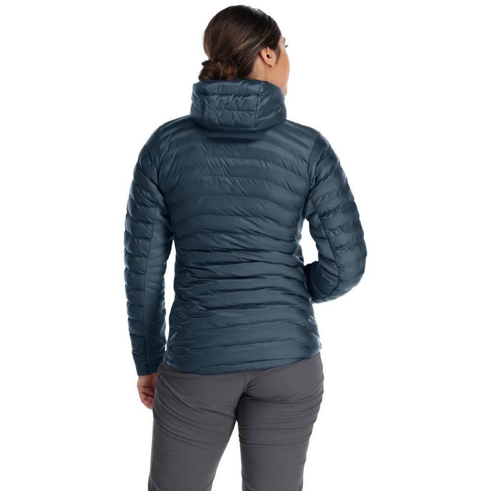 Rab Women's Cirrus Flex Pro Hooded Jacket - Blue