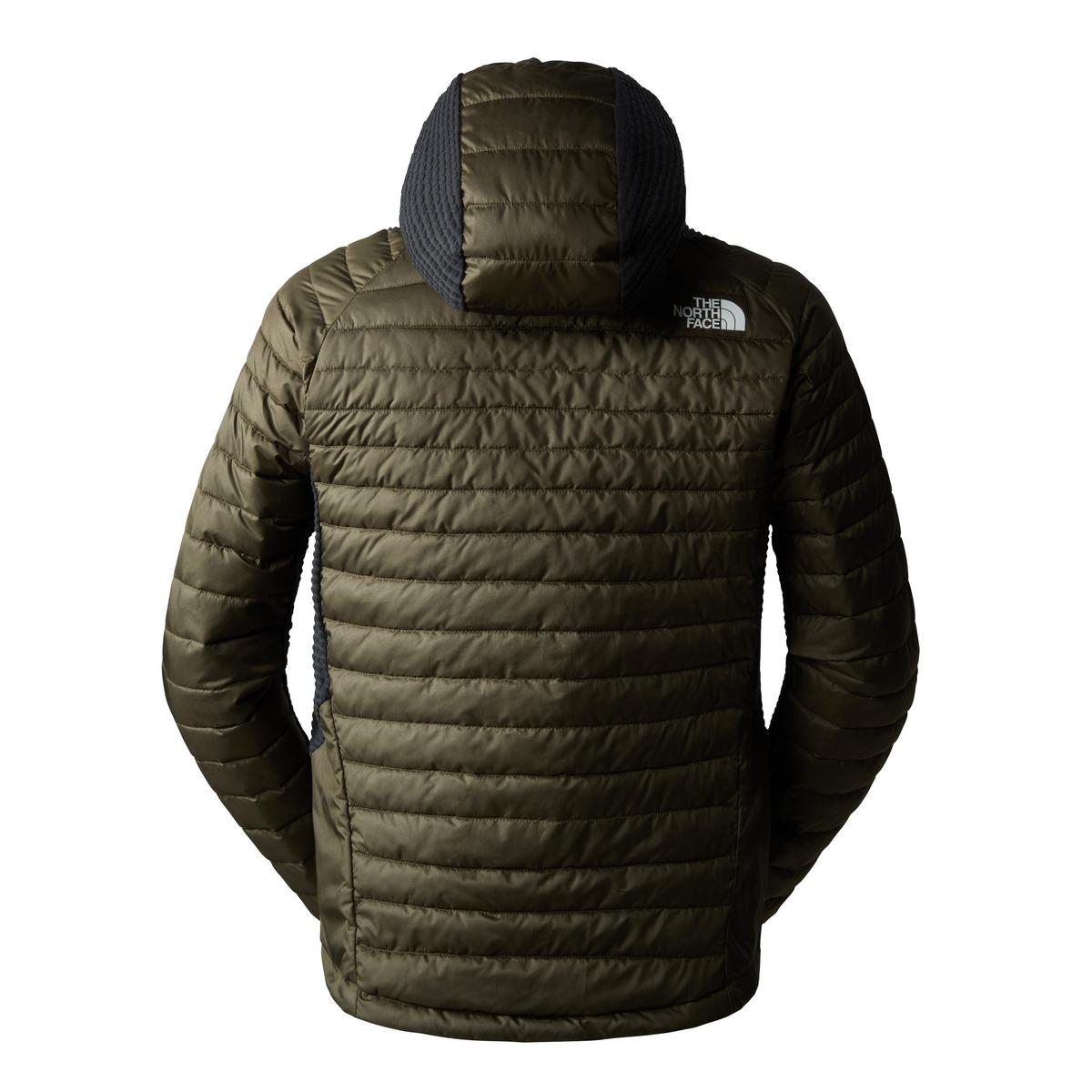 Men thermal jacket, Green-Black