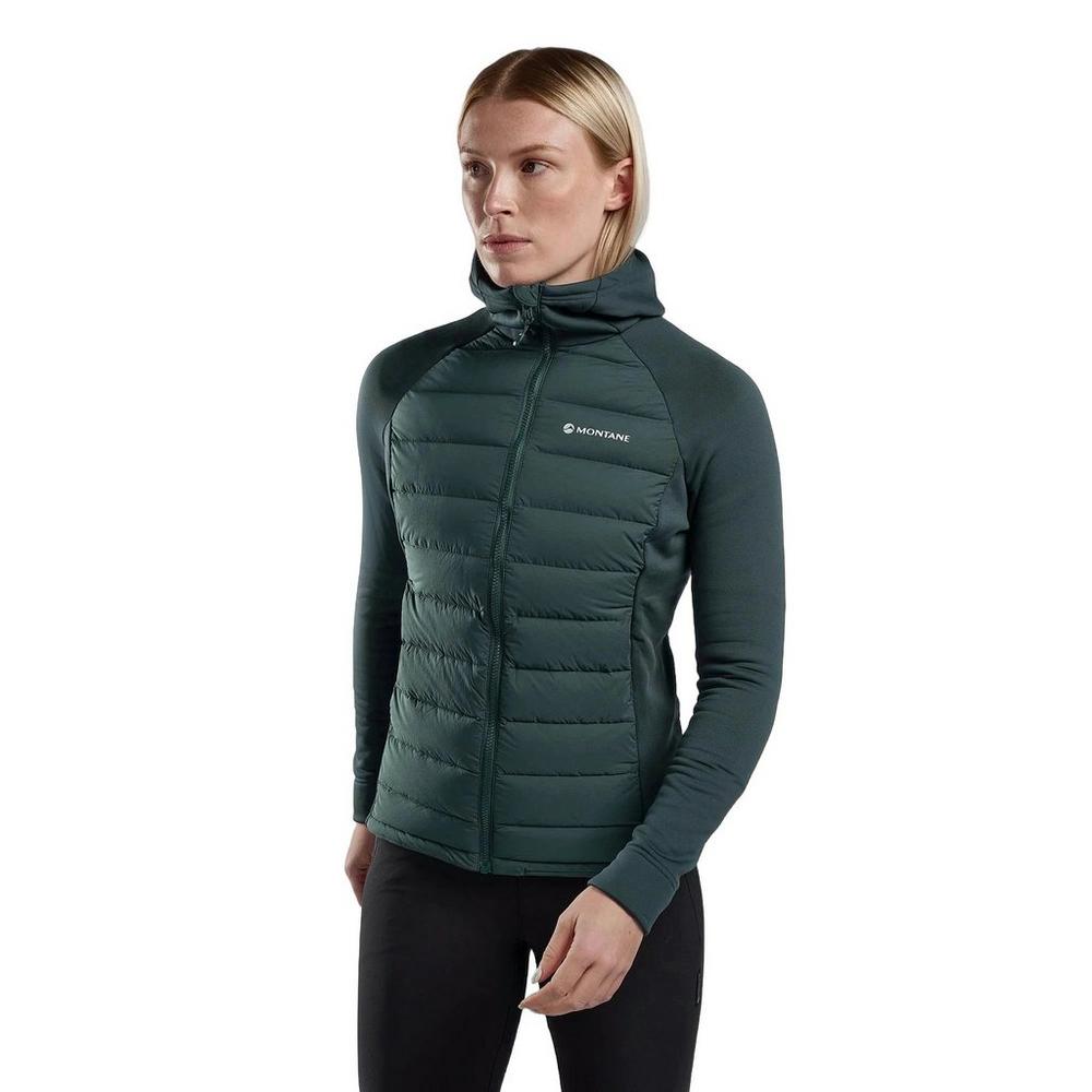 Montane Women's Composite Down Hoodie - Green