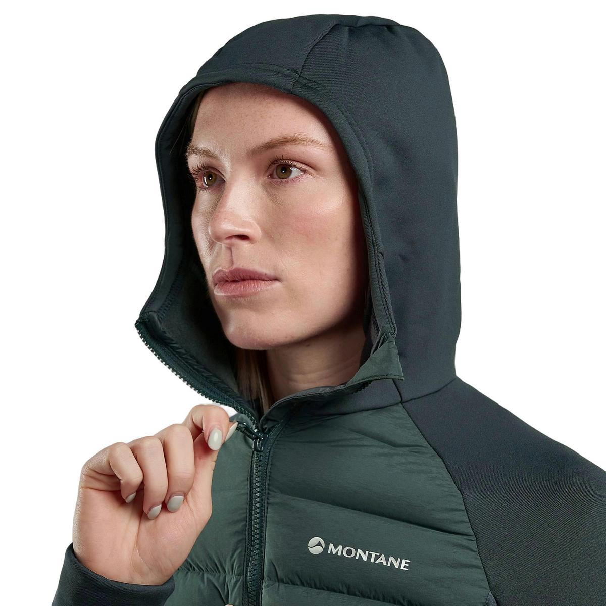 Montane Women's Composite Down Hoodie - Green